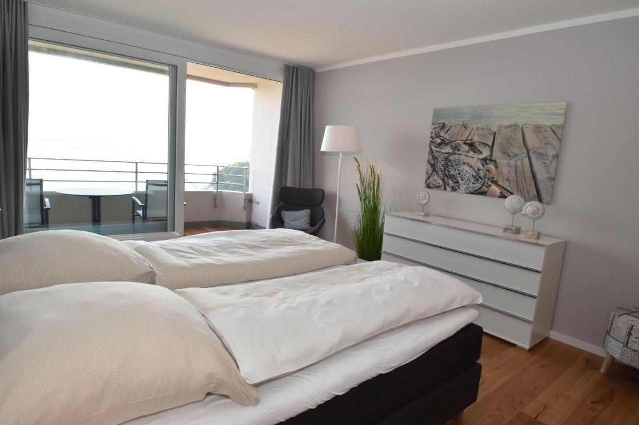 גלוקסבורג Fewo1846 - Intermar Lina K - Luxurioeses Apartment Im 6 Og Mit Balkon Und Meerblick מראה חיצוני תמונה