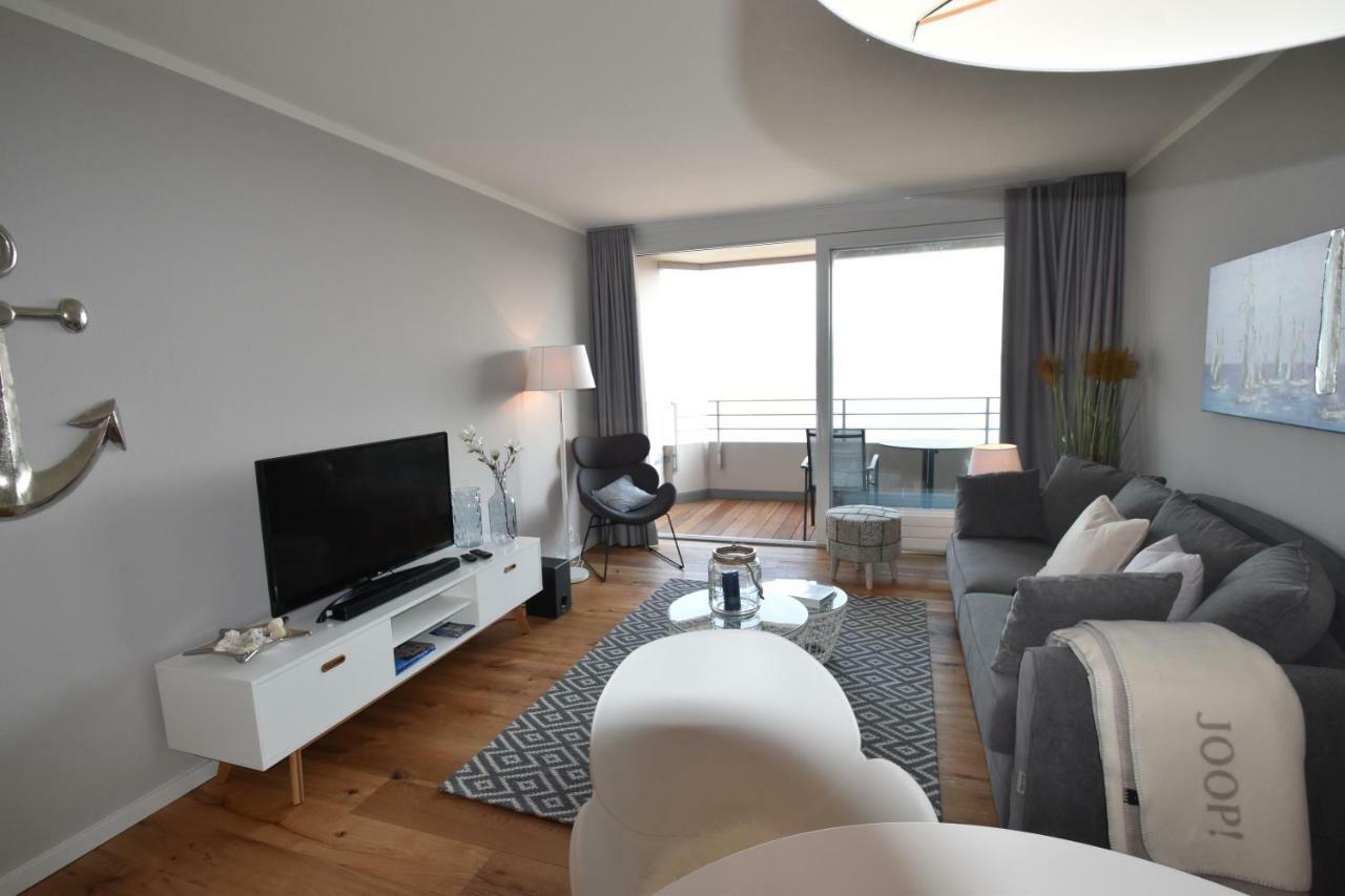 גלוקסבורג Fewo1846 - Intermar Lina K - Luxurioeses Apartment Im 6 Og Mit Balkon Und Meerblick מראה חיצוני תמונה